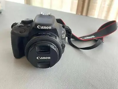 Canon 100D DSLR Camera With Efs 24mm Lens • $450