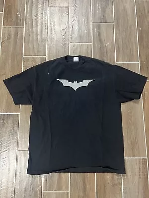 Vintage 2005 Batman Begins Dark Knight Movie Promo T-Shirt Size XL • $19.95