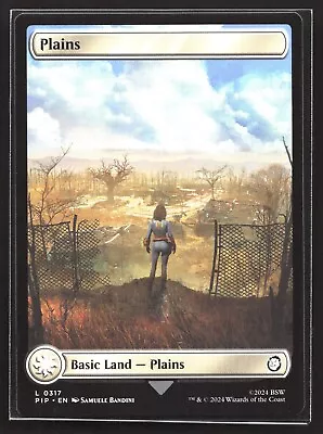 Plains - MTG Universes Beyond: Fallout - Basic Land - #0317 • $1.49