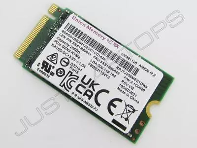 Union 256GB M.2 NVMe 2242 PCIe Gen3 Solid State Drive SSD HP EliteBook 840 G2 • £14.95