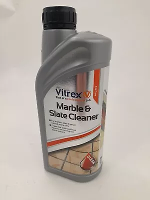Slate Cleaner  1 Litre Professional Cleaning Vitrex 40sqm Coverage And Marble • £11.99