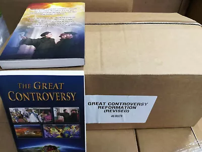 THE GREAT CONTROVERSY Between Christ And Satan By E G White  (Case Of 40)  • $69.95