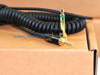 Replacement DJ Headphone Cable Cord Line With PLUG For Repairing Headphones • $16.46