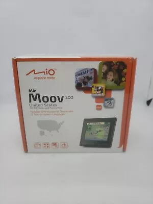 New Mio Moov 200 GPS United States Portable GPS Navigation With Spoken Streets • $29.99