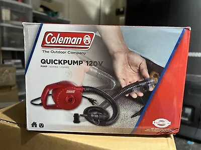 Coleman QuickPump 120V Universal AirBed Pump Fast Inflate • $14.99