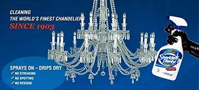 Sparkle Plenty Chandelier Crystal Cleaner 32oz Tigger Spray • £36.99