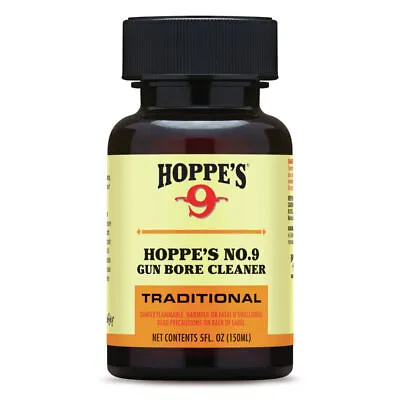 Hoppe's No. 9 Gun Bore Cleaning Solvent 5 Ounce Bottle 904 • $9.49