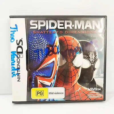 Spider-Man Shattered Dimensions + Manual - Nintendo DS - Tested & Working • $68.88