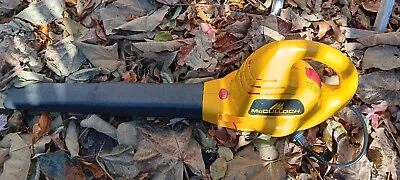 McCulloch Yellow Corded Electric Handheld Leaf Blower Model MB2203 Lightly Used  • $38