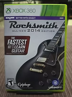 Rocksmith 2014 Edition | Microsoft Xbox 360 | Rock Smith All-New Edition | NTSC • $19.50