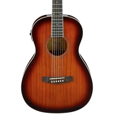 Ibanez PN12MHEOPN Mahogany Parlor Acoustic-Elec Guitar Vintage Mahogany Sunburst • $199.99