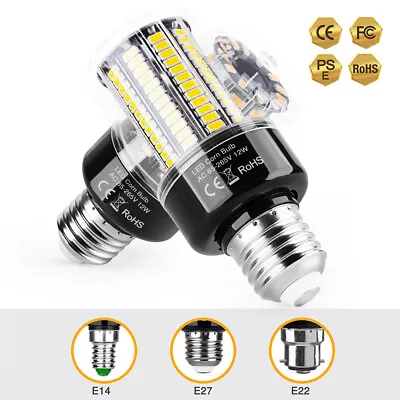 LED Bulb 20W 15W 12W 9W 7W 5W Corn Light 85-265V E26/27 E14 B22 LED Bulb Lamps • $10.25