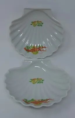 Set Of 2 Vintage CNP France - Chamart Clam Shell Dishes • $25