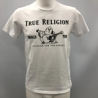 £6.99 • Buy True Religion T-Shirt Size S Men's White 093114