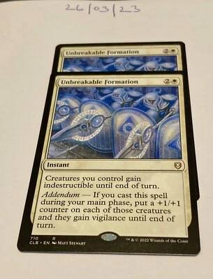 £0.32 • Buy Magic The Gathering MTG Unbreakable Formation X2 Rare Cards NM/M Baldur's Gate