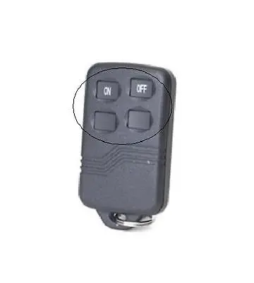 $9.95 • Buy 4 Buttons Only 4 Honeywell 5804 Keyfob Wireless Remote Control Ademco Lynx Vista