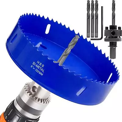 6 Inch Hole Saw For Making Cornhole Boards 152mm Corn Hole Drilling Cutter BI... • $31.60