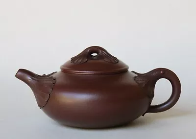 Vintage Chinese Yixing Zisha Teapot Attributed To Master Wang Yinxian Stamped • $950