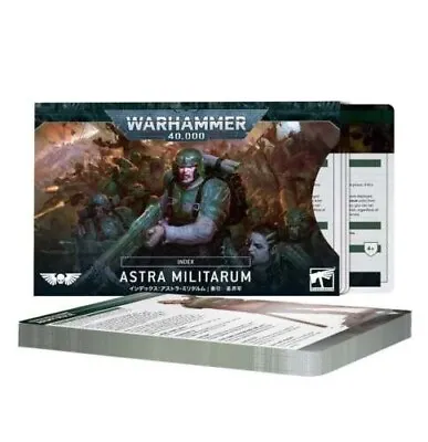 Warhammer 40000: Index Cards: Astra Militarum • $36