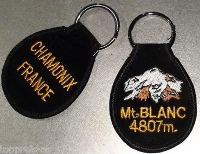 £6.20 • Buy Keyring Souvenir Chamonix France Mt.Blanc Skiing Ski Vacation Alps