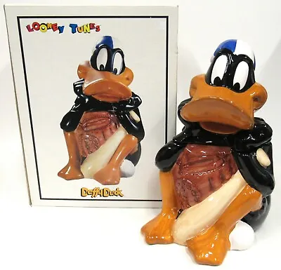 Vintage Warner Brothers Looney Tunes Daffy Duck Cookie Jar 1993 New In Open Box • $29.99