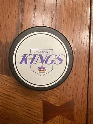 Vintage LA Los Angeles Kings Logo NHL Souvenir Hockey Puck • $12