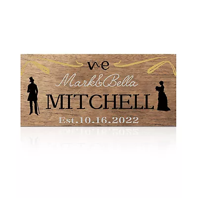 Custom Name Texts Personalized Wedding Welcome Venue Signs Exquisite Decor • $37.99