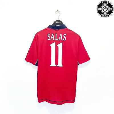£79.99 • Buy 2000/02 SALAS #11 Chile Vintage Umbro Home Football Shirt (L) Lazio Juventus