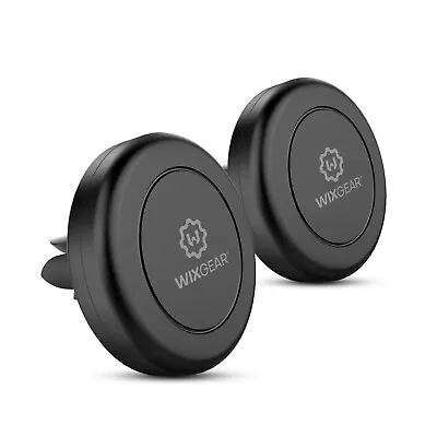 WixGear Air Vent Car Mount Magnetic Phone Holder Grip Iphone Stand 2 Pack Cradle • $13.99