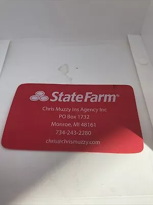 Vtg State Farm Insurance Advertising Jar Opener - ￼Agent Chris Muzzy - Michigan • $9.99