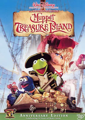 £2 • Buy Muppet Treasure Island [Kermit's 50th Anniversary Edition] (DVD, 1996)