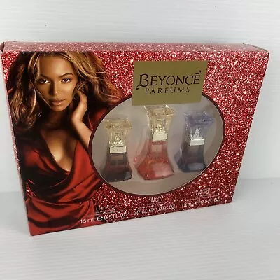 Beyonce Parfums HEAT SEDUCTION Gift Set EDT Fragrance NEW In Box Trio • $79.50