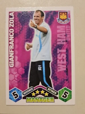 £0.50 • Buy Match Attax Gianfranco Zola 09/10 - Manager