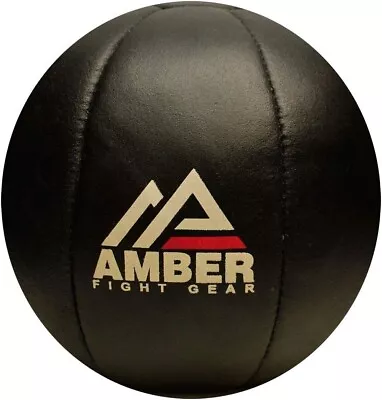 Amber Leather Medicine Ball For Strength & Conditioning Core Training • $43.20