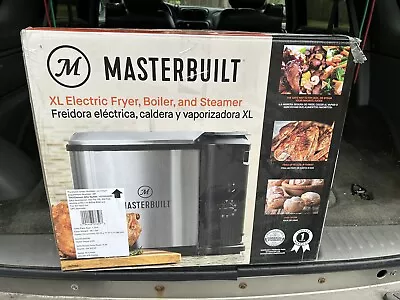 NIB Masterbuilt XL Electric Indoor Turkey Deep Fryer Boiler And Steamer 10 Liter • $75