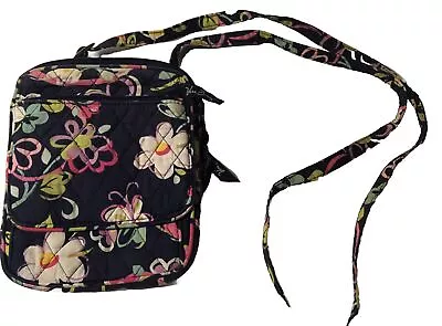 Vera Bradley Ribbons Clare Quilted Crossbody Multi-Color Floral Spring Summer • $13.99