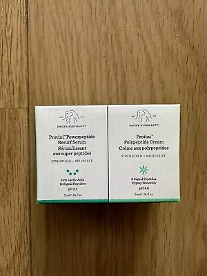 Drunk Elephant Protini Powerpeptide Serum 5ml & Protini Polypeptide Cream 5ml • £2.20