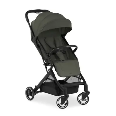 Hauck Travel N Care Baby Pushchair Stroller (Dark Olive) Suitable Use From Birth • £154.95