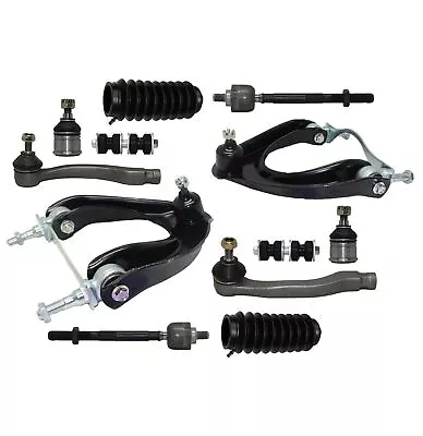 12 Pc Complete Front Suspension Kit For Honda CRX Civic 88-91 Upper Control Arms • $85.95