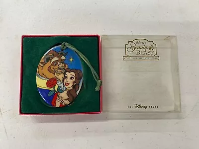 Vintage 1997 Disney Beauty And The Beast The Enchanted Christmas Ornament • $14.99