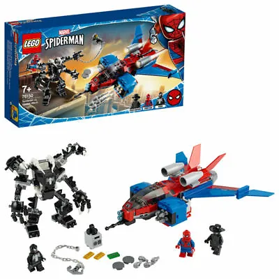 £59.99 • Buy LEGO Super Heroes: Spiderjet Vs. Venom Mech (76150) New Sealed