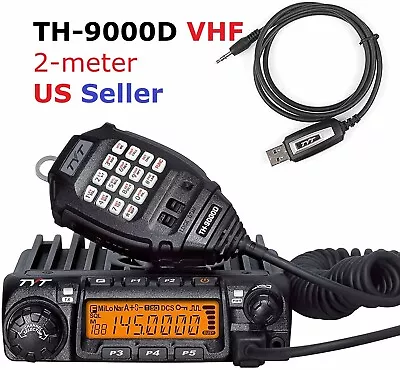 TYT TH-9000D Pro VHF 2 Meter Mono Band 60W  With USB Cable & Software US Seller • $129