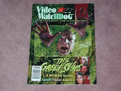 VIDEO WATCHDOG # 162 The Green Slime Karloff Franco Argento FREE SHIPPING USA • $11.95