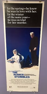 The Runner Stumbles Original Insert Movie Poster 1979 Priest Drama Dick Van Dyke • $14.99