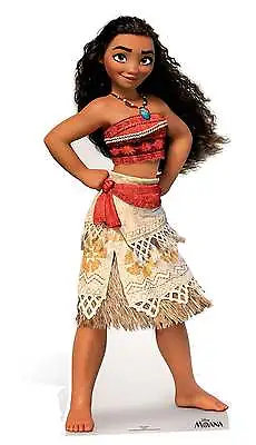 Moana Lifesize Cardboard Cutout / Standee / Standup Official Disney Decoration • £38.99