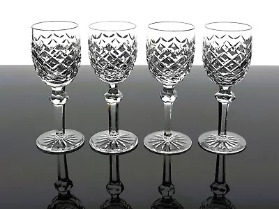 $199.99 • Buy Waterford Crystal Powerscourt Wine Clarets Goblets Glasses – Set Of 4