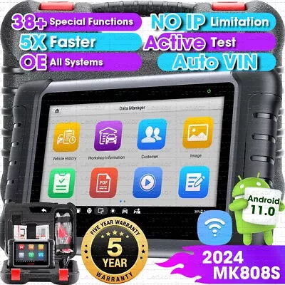 2024 Autel MaxiCOM MK808S PRO+ MX808S Bidirectional Car Diagnostic Scanner Tool • $467