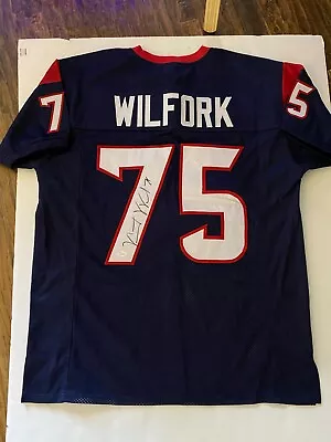 Vince Wilfork New England Patriots Signed Custom Stitched Jersey Jsa Witness • $159.95