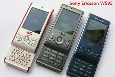 Sony Ericsson W595 FM Radio Bluetooth 3.15MP 3G Unlocked Phone 1 Year Warranty • $44.66