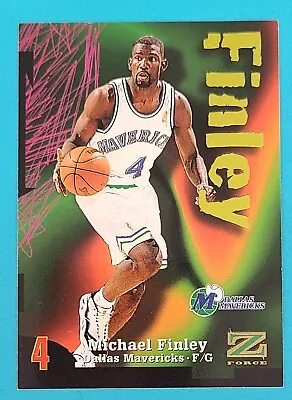 1997-98 SkyBox Z-Force #19 Michael Finley Dallas Mavericks BASKETBALL Card D • $2.59